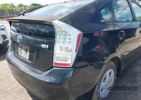 2011 Toyota Prius Three из США, поврежденный, VIN JTDKN3DU9B1407899